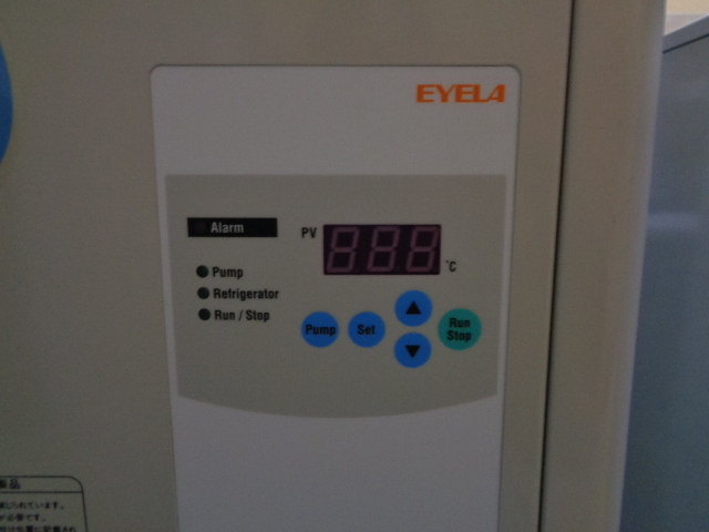 チラー（冷却水循環装置）EYELA製（東京理化機械）型式：CA-1115 （M200408A04） 株式会社未来産業技術研究所