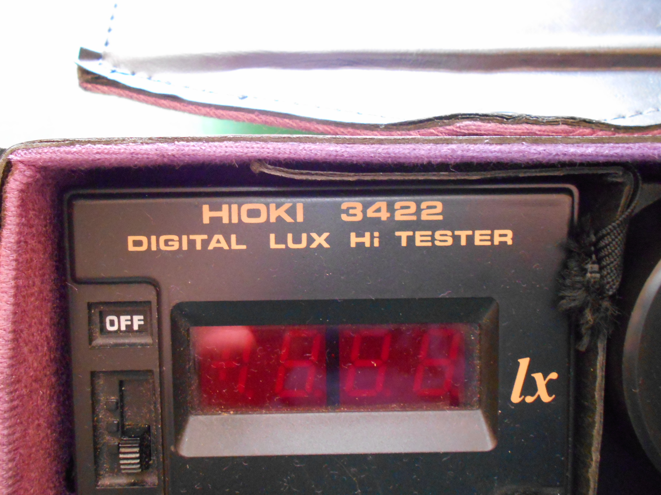 ルクスハイテスタ HIOKI製型式：3422 （M181122A20） - 株式会社未来 