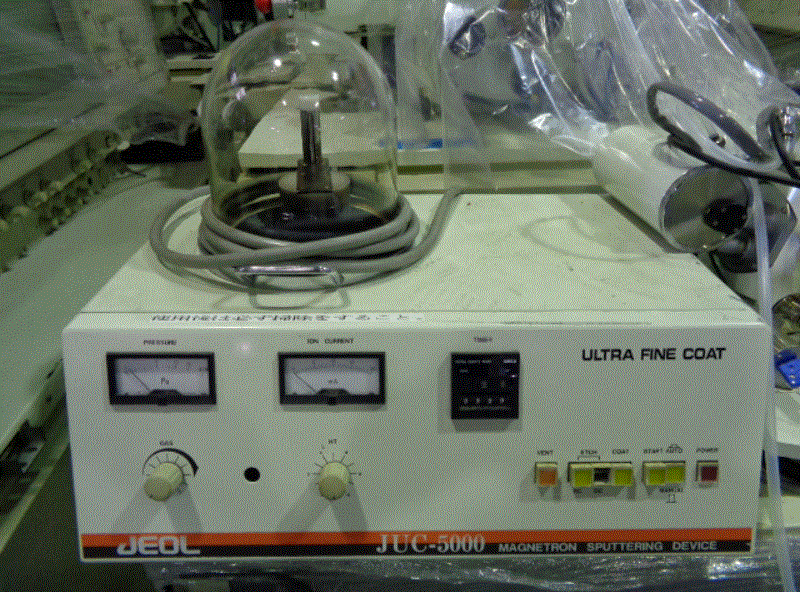 スパッタ装置（マグネトロンスパッタ）、日本電子（JEOL）、JUC-5000