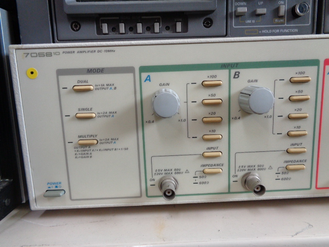 電力増幅器（Power Amplifier）・横河電機・705810（M201103A01）