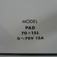 DC電源・菊水電子工業・PAD70-15L（M210303A01）
