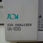 イオンクロマトグラフ・TOA・IA-100(M210505A01)