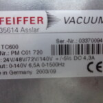 ターボ分子ポンプ・ファイファー（PFEIFFER）・TMU521