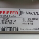 ターボ分子ポンプ・ファイファー（PFEIFFER）・TMU261