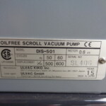 スクロールポンプ・アルバック(Ulvak)・DIS-501 スクロールポンプ・アルバック(Ulvak)・DIS-501