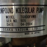 ターボ分子ポンプ・大阪真空・TG800FVWB