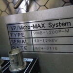 ウェハー表面検査装置 Micro MAX System・ビジョン　サイテック・VMB-1200P-M （M190922A07）