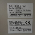 X線回折装置・リガク・RINT-Ultima3