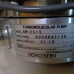 ターボ分子ポンプ・セイコー精機・STP-251S （M200410A02）