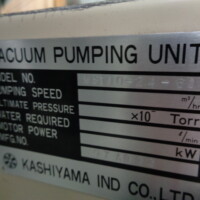 ドライポンプ／メカブポンプ・樫山／アルバック・SD60V II／PMB001CM